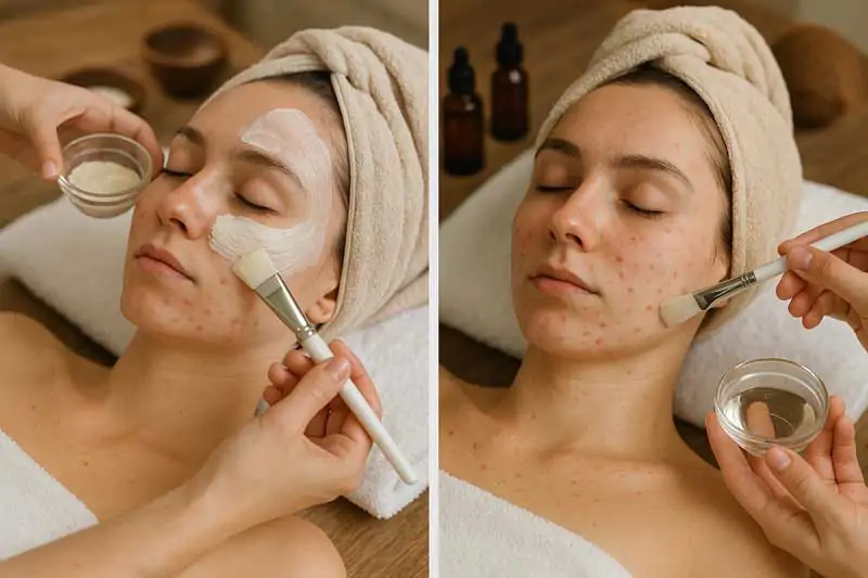 Enzyme-Peels-vs-Chemical-Peels-for-Acne-Bali-Guide
